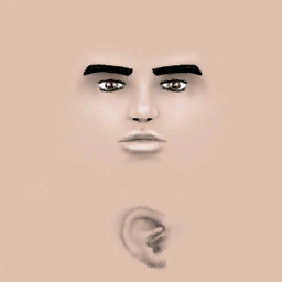 Pc humano hombre cara 01