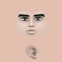 Pc humano hombre cara 02