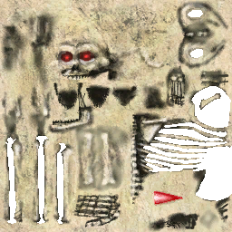 Npc criaturas esqueleto guerrero