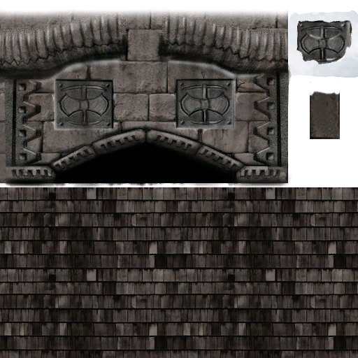 Romanico puerta muralla