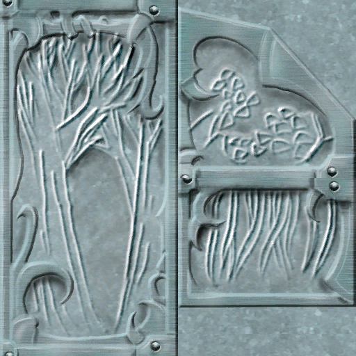 Elfico muralla puerta