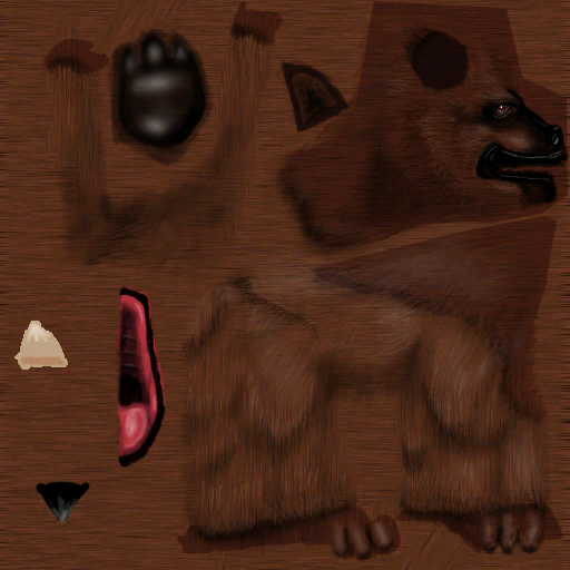 Npc criaturas oso marron