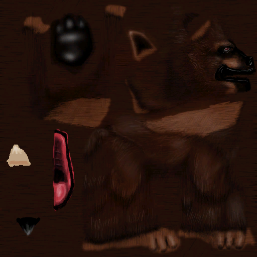 Npc criaturas oso oscuro