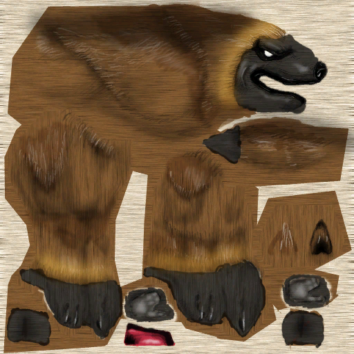 Npc criaturas lobo oscuro