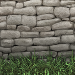 Pradera piedra muro1