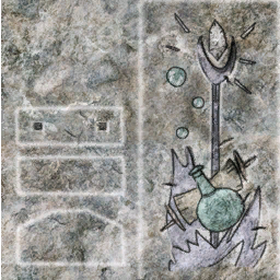 Cartel piedra magia