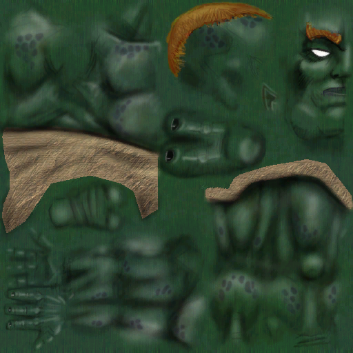 Npc troll verde normal