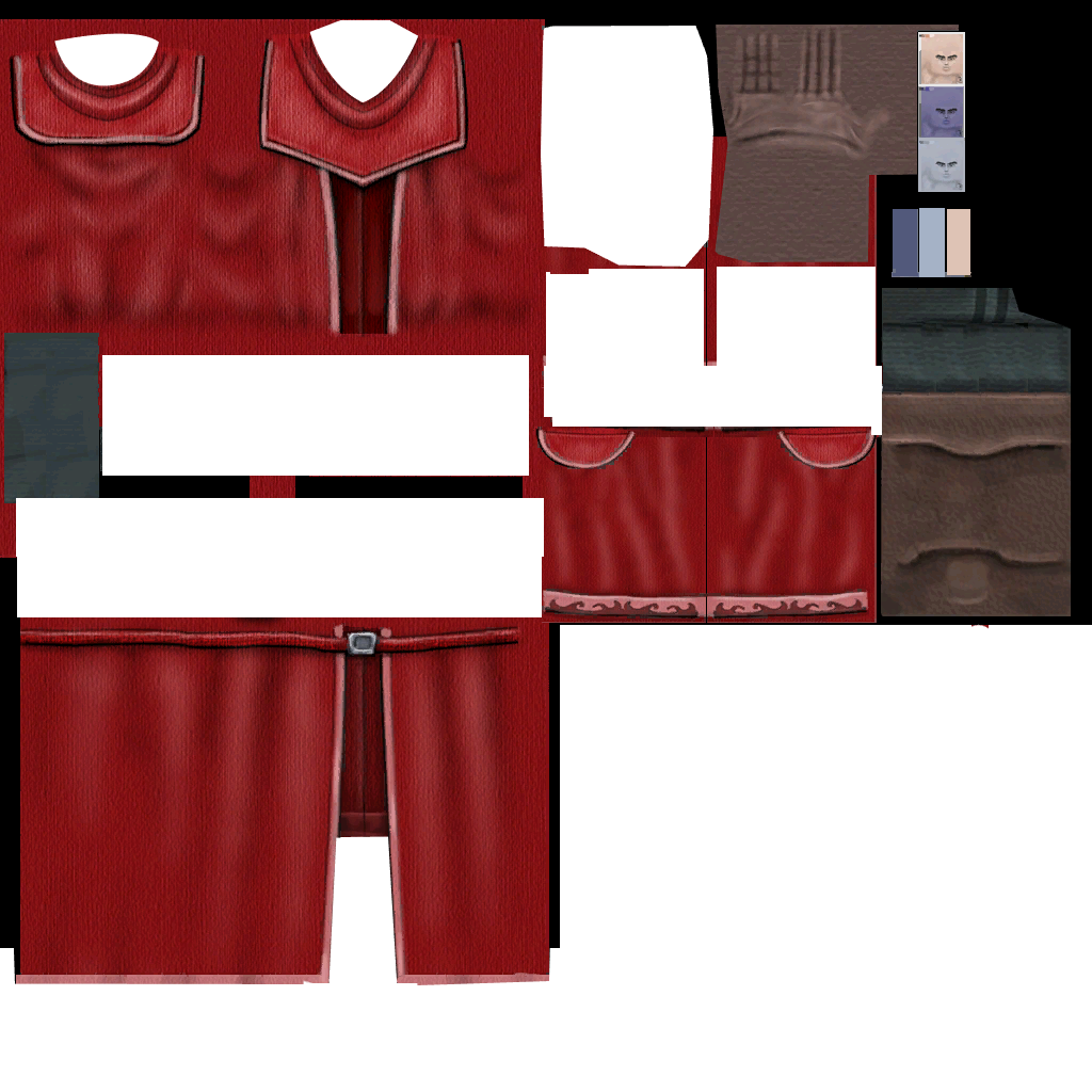 Tunica roja torso