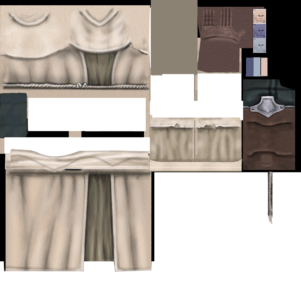 Tunica principiante torso
