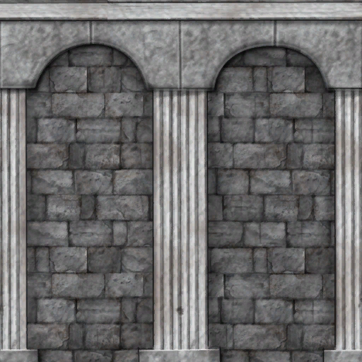 Ancient arcos coliseo