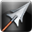 Icon item arrow barbed