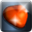 Icon monster drop dragon heart red