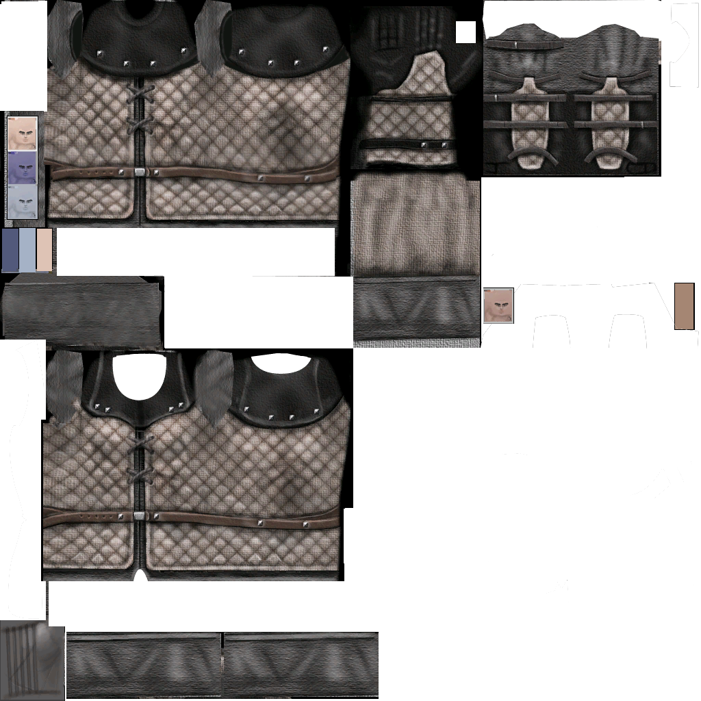 Armadura tela torso