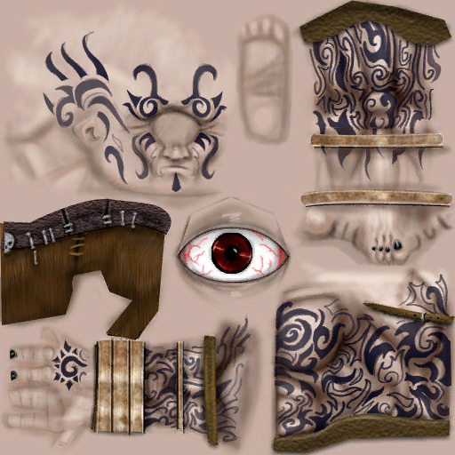 Npc ciclope tatuado