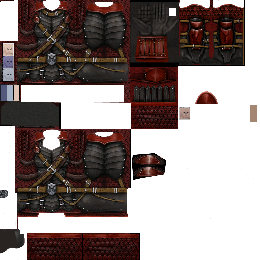 Piel de sangre torso