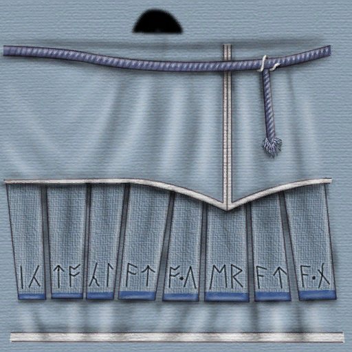 Tunica runas pollera