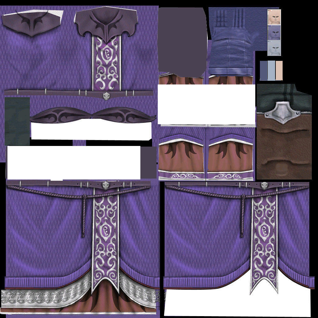 Tunica raeraia torso