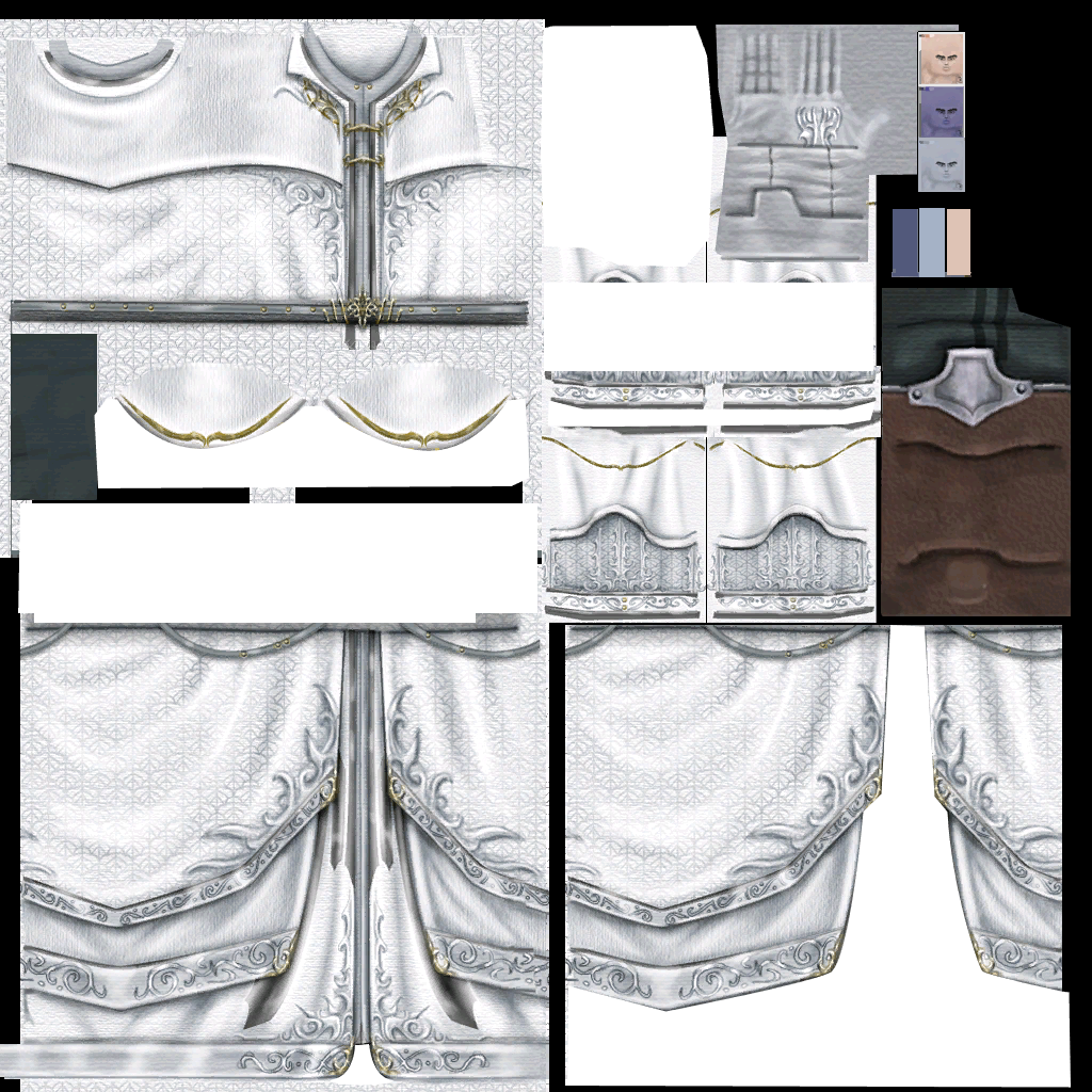 Tunica arch blanco torso