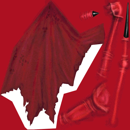 Dragon rojo cria alas
