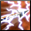 Icon power lightning arrow