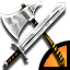 Icon discipline slashing weapons