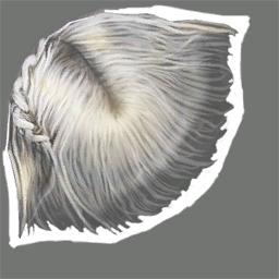 Pelo medio elfo mujer 1
