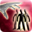 Icon power shifting siloutte