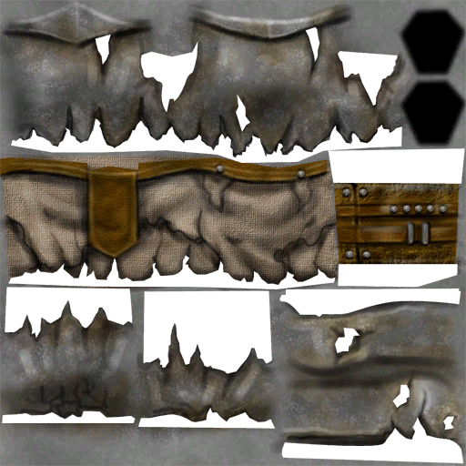 Skeleton warrior coraza