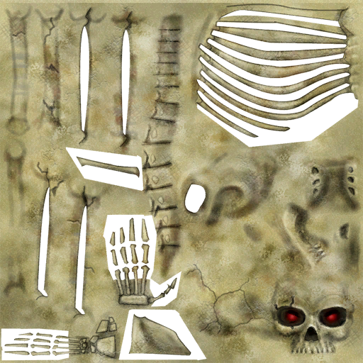 Skeleton rusty