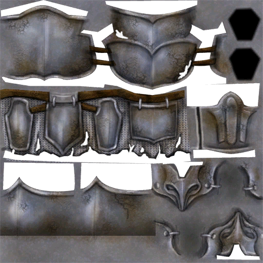 Skeleton hero coraza