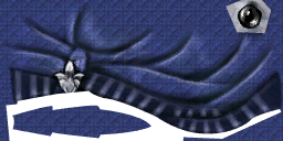 Gorro turbante azul