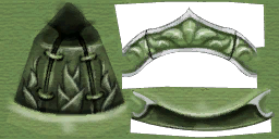 Gorro egipcio verde