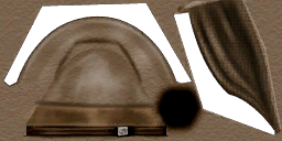 Gorro redondo marron