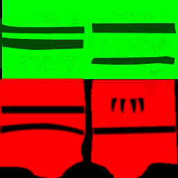 Piel piernas mask
