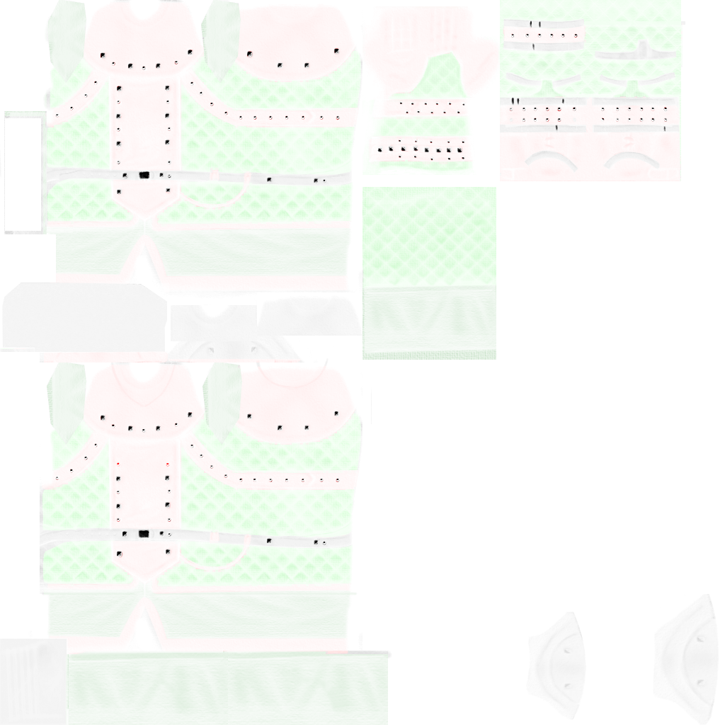 Acolchada reforzada torso mask