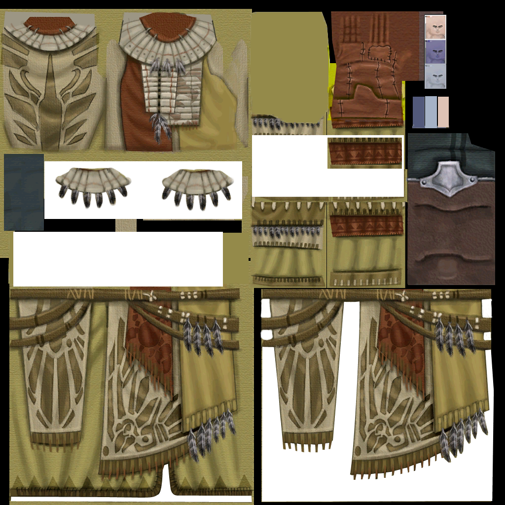 Tunica shamanica torso