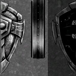 Escudo high 6  bw