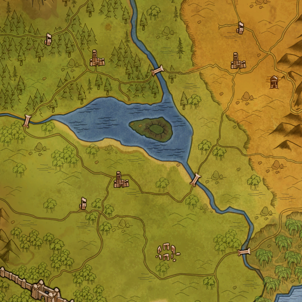 Map center