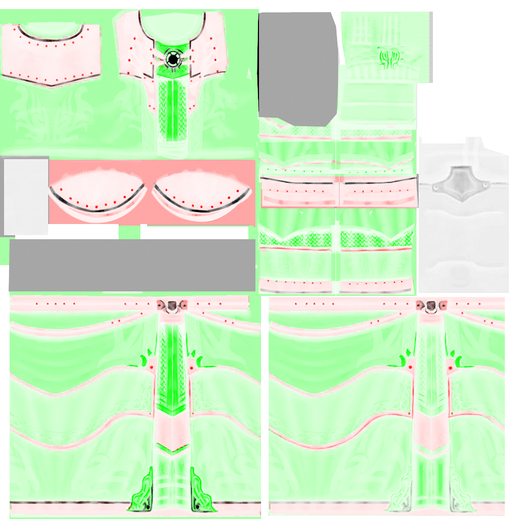 Tunica lord conjurador torso mask