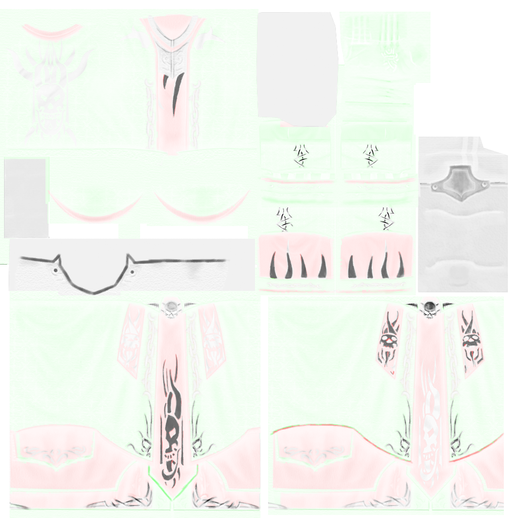 Arch negro torso mask