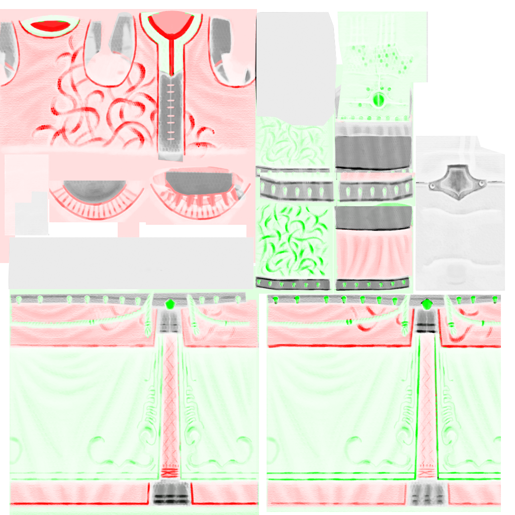 Serpiente torso mask