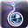 Icon item Amulet dragon blue