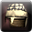 Icon item Dragon red scale helm