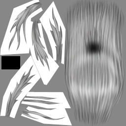 Pelo elfo oscuro hombre 3