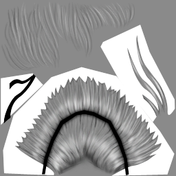 Pelo enano hombre