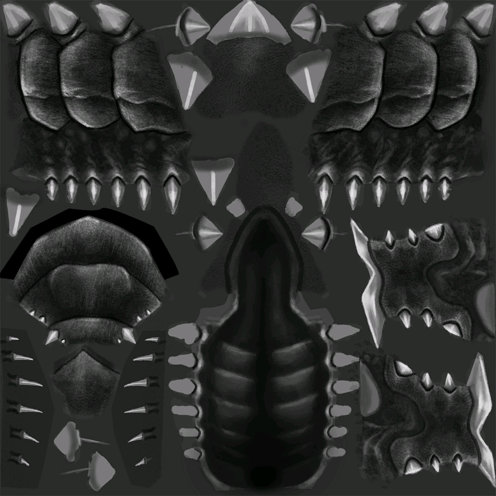 Cabeza gusano specular