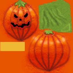 Calabaza esqueleto player