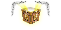 Premium headers lucky box gold