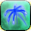 Icon premium fireworks blue