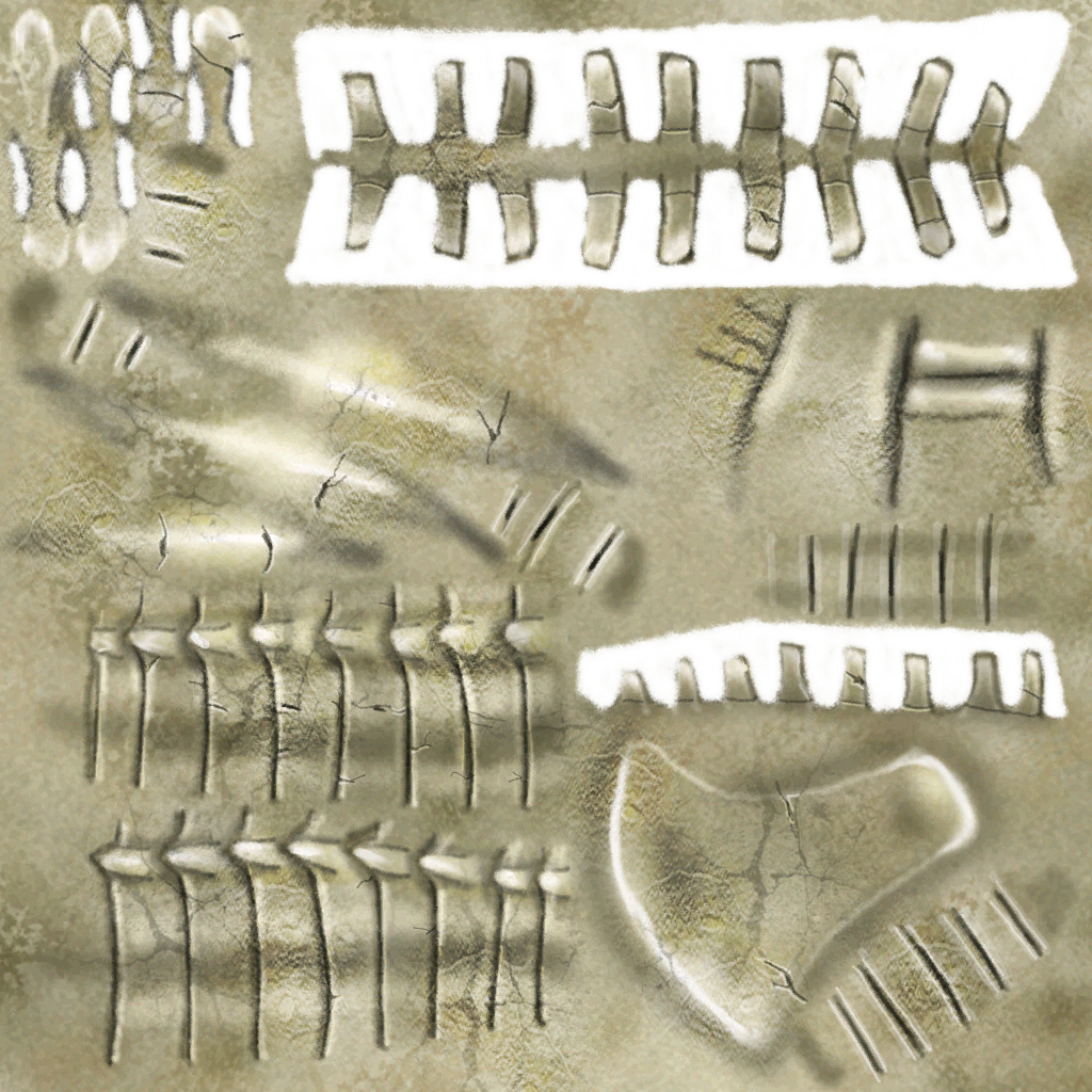 Alsius ballena esqueleto